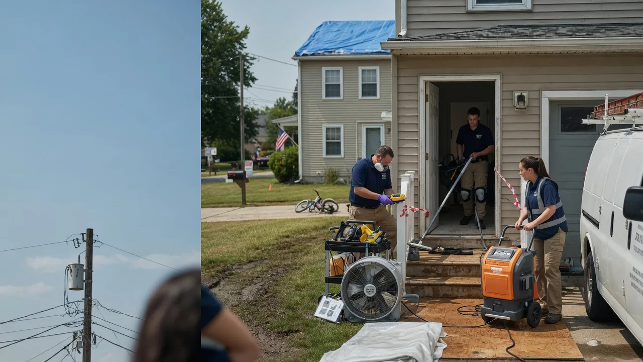 Water Damage Repair in Wells, MN near me